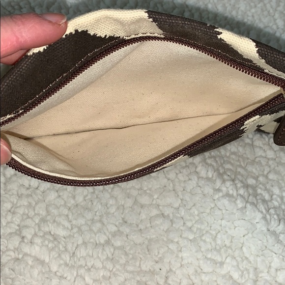 Michael Kors Zebra Print Canvas Tote Bag - Picture 5 of 8